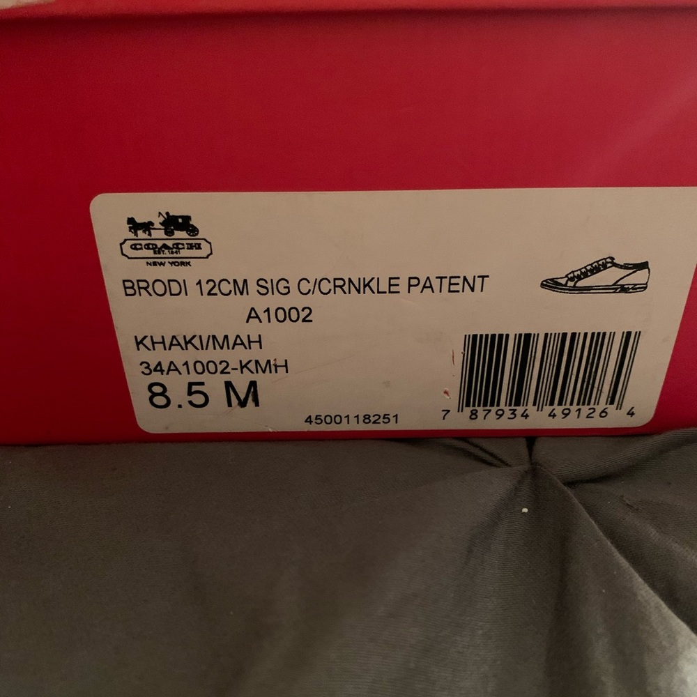 Coach shoes